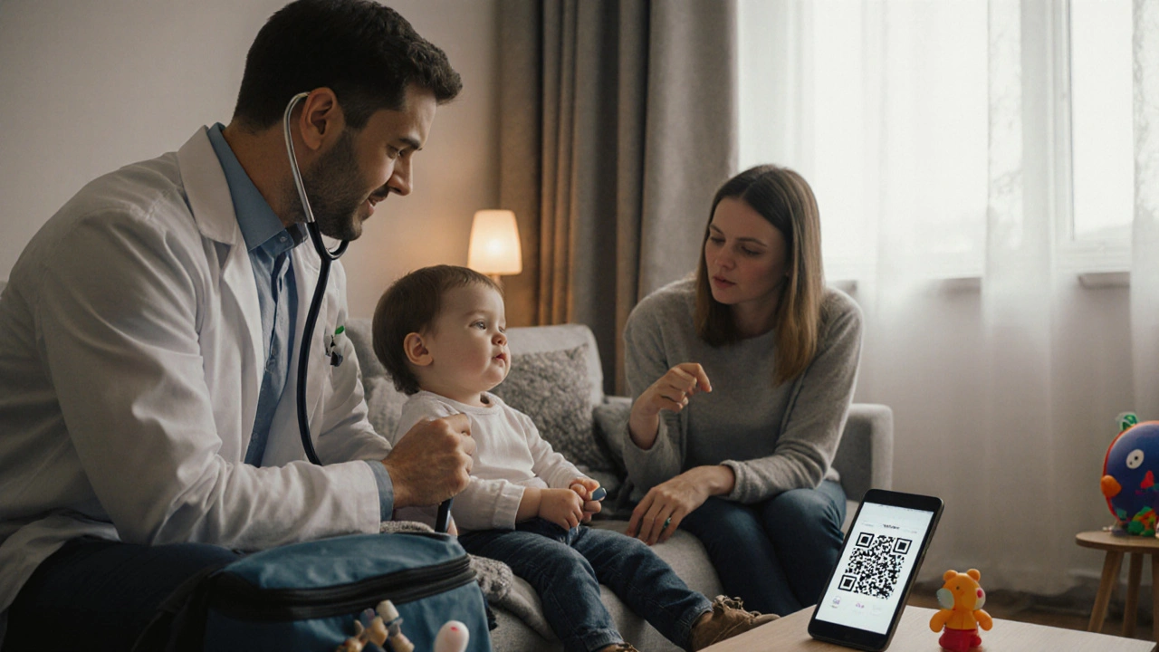 Pediatra wizyty domowe Warszawa - kiedy i jak zlecić wizytę u dziecka