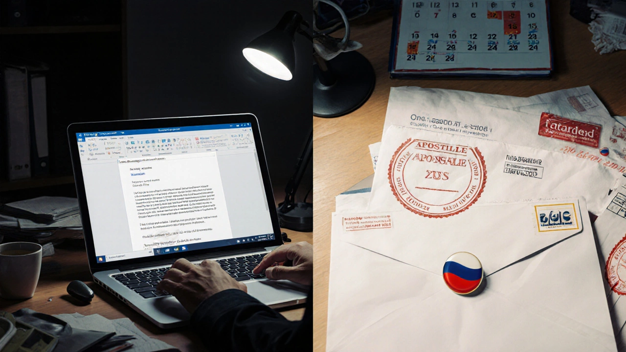 Polak wysyła zwolnienie lekarskie do ZUS i pracodawcy przez e-mail i pocztę.