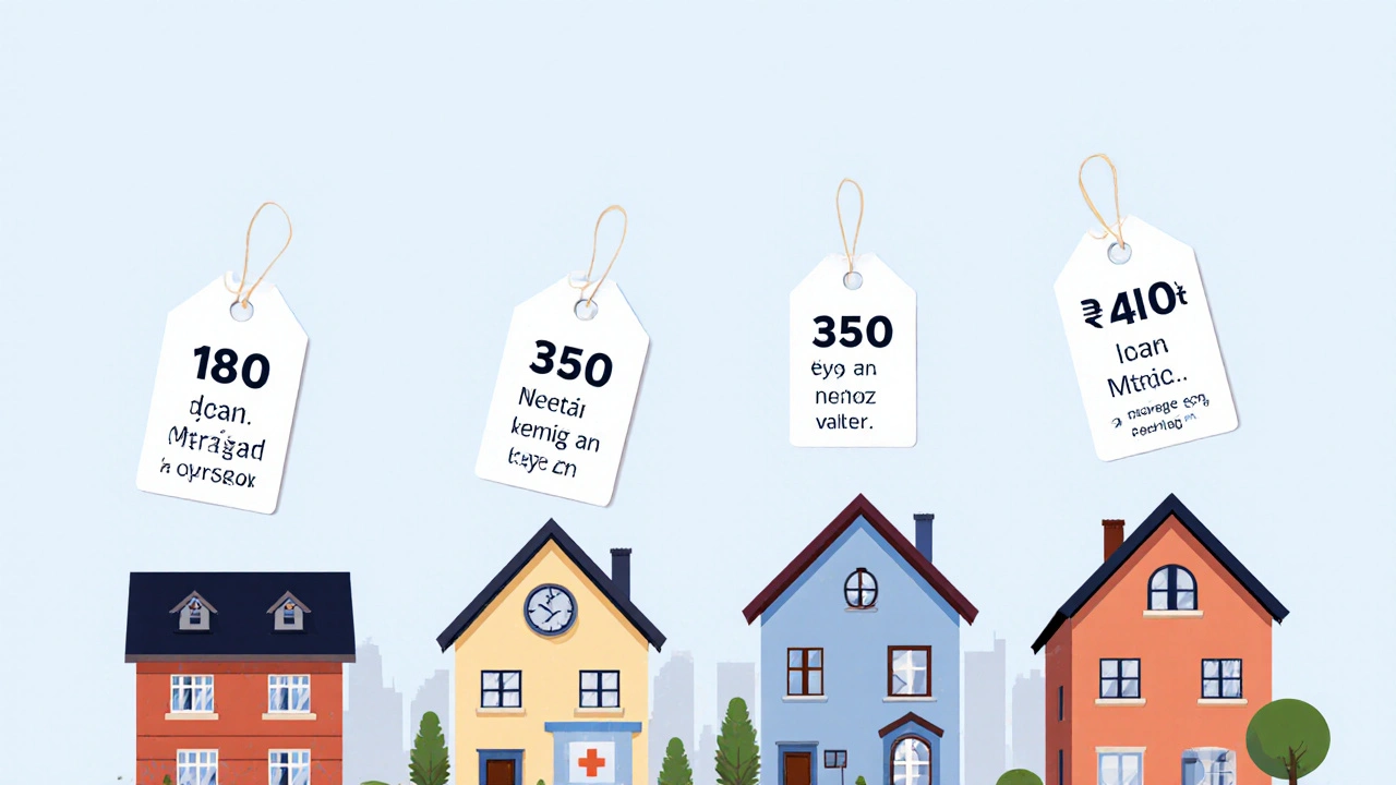 Porównanie cen wizyt domowych LuxMed: od 180 zł do 400 zł w zależności od godziny i specjalisty.